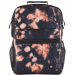 Laptop Backpack HP Campus XL Tie Dye, 16.1", Black/Orange | 7K0E3AA
