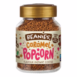 Caramel Popcorn - Beanies 50g instant coffee