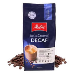 BellaCrema Decaffeinated - Melitta 1 kg coffee beans