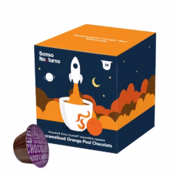 Nocturno Caramelised Orange Peel Chocolate - Senso Nocturno 16 pods for Dolce Gusto