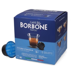 Borbone Crema Classica 16 pods for Dolce Gusto