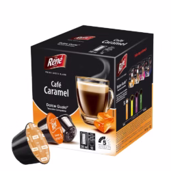 René Caramel Coffee - René 16 pods for Dolce Gusto