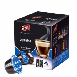 René Espresso - René 16 pods for Dolce Gusto
