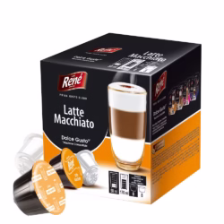 René Latte Macchiato - René 16 pods for Dolce Gusto