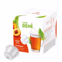 René Peach Tea - Cafe René 16 pods for Dolce Gusto