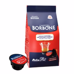 Borbone Don Carlo Miscela Rossa - Caffè Borbone 15 pods for Dolce Gusto