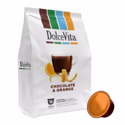 Vita Orange and Chocolate - Dolce Vita 16 pods for Dolce Gusto
