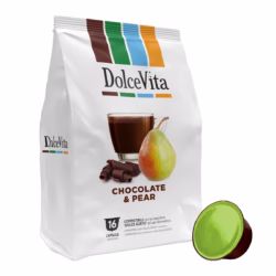 Vita Pear and Chocolate - Dolce Vita 16 pods for Dolce Gusto