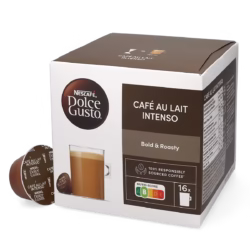 Nescafé Café au Lait Intenso 16 pods for Dolce Gusto