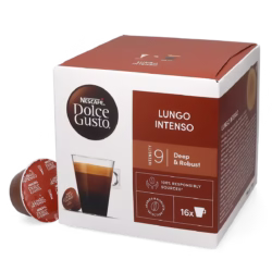 Nescafé Lungo Intenso 16 pods for Dolce Gusto