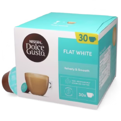 Nescafé® Flat White 30 pods for Dolce Gusto