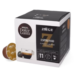 Nescafé Zoégas Espresso 16 pods for Dolce Gusto