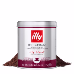 illy Intenso 125 g ground coffee