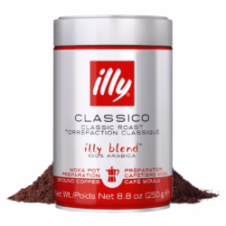 illy Classico for moka pot 250 g ground coffee