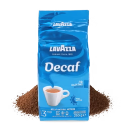 Decaffeinated coffee - Lavazza 250 g Ground Coffee