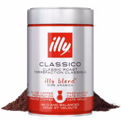 illy Filter/Lungo 250 g. ground coffee