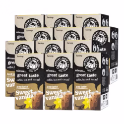Joe's Vanilla Iced Latte - Street Joe's 12 packs instant coffee