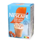 Nescafé Iced Latte Salted Caramel 7 sachets instant coffee