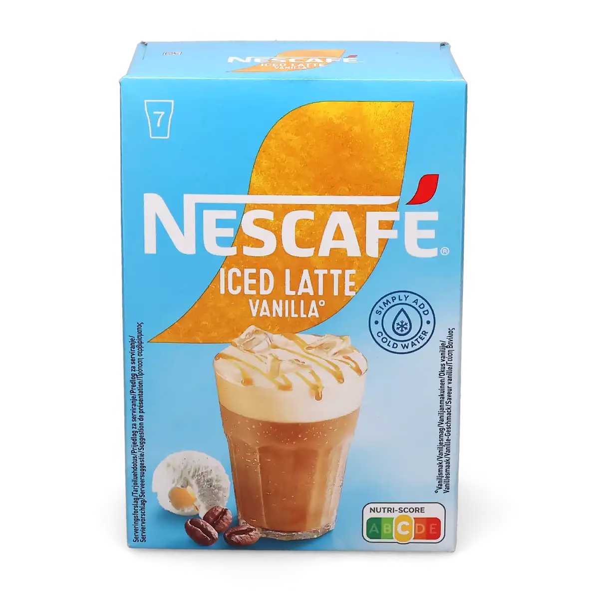 Iced Latte Vanilla - Nescafé® 7 sticks of instant coffee - Image 2