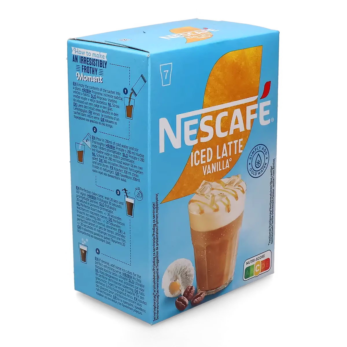 Iced Latte Vanilla - Nescafé® 7 sticks of instant coffee - Image 4