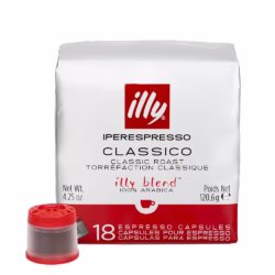 illy Classico 18 pods for illy iperEspresso