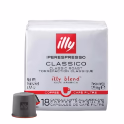 illy Americano Classico 18 pods for illy iperEspresso