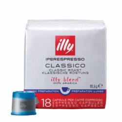 illy Lungo Classico 18 pods for illy iperEspresso