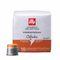 illy Colombia 18 pods for illy iperEspresso