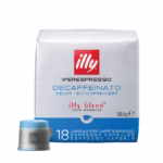 illy Decaffeinato 18 pods for illy iperEspresso
