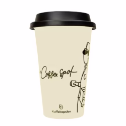 Coffee Spot Thermal mug - Kaffekapslen Ceramic Thermal mug - 300 ml.