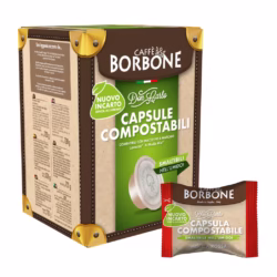 Borbone Don Carlo Miscela Rossa (Compostable) - Caffè Borbone 50 capsules for Lavazza A Modo Mio