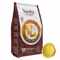 Vita Crème Brûlée - Dolce Vita 16 pods for Lavazza a Modo Mio
