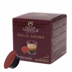 Garibaldi Dolce Aroma 16 capsules for Lavazza A Modo Mio