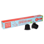 Coffee Roasters Espresso Roast - Black Coffee Roasters 10 pods for Nespresso®