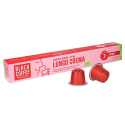 Coffee Roasters Lungo Crema Organic - Black Coffee Roasters 10 pods for Nespresso®