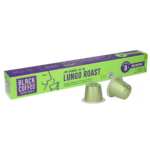 Coffee Roasters Lungo Roast - Black Coffee Roasters 10 pods for Nespresso®