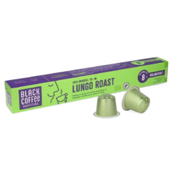 Coffee Roasters Lungo Roast - Black Coffee Roasters 10 pods for Nespresso®