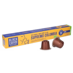 Coffee Roasters Supremo Colombia - Black Coffee Roasters 10 pods for Nespresso®
