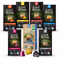 Royal Cafe Royal Starter pack 70 pods for Nespresso®