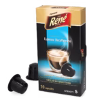 René Decaffeinated Espresso - Cafe Rene 10 pods for Nespresso®