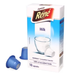 René Milk - Cafe Rene 10 pods for Nespresso®