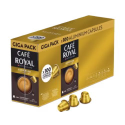 Royal Espresso XXL - Café Royal (100 kapsler) 100 pods for Nespresso®