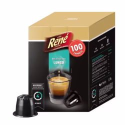 René Lungo - Cafe Rene 100 pods for Nespresso®