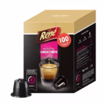 René Café René Lungo Forte 100 pods for Nespresso®