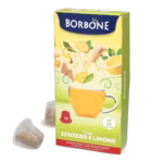 Borbone Ginger and lemon herbal tea - Caffè Borbone 10 pods for Nespresso®