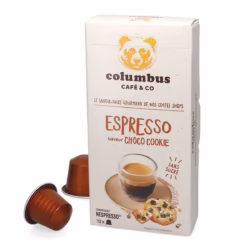 Chocolate Chip Cookie Espresso - Columbus 10 pods for Nespresso®