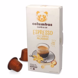 Vanilla Macadamia Espresso - Columbus 10 pods for Nespresso®