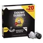 Egberts Espresso Ristretto - Douwe Egberts 20 pods for Nespresso®