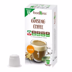 Ginseng Coffee - FoodNess 10 pods for Nespresso®