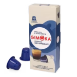 Decaffeinated Espresso - Gimoka 10 pods for Nespresso®